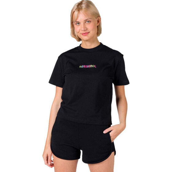 ROSSIGNOL Embroidery short sleeve T-shirt