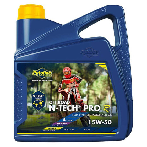 PUTOLINE N-Tech® Pro R+ Off Road 15W-50 4L Motor Oil