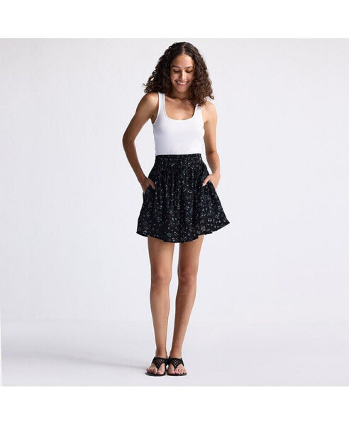 Women's Drawstring Short Skirt