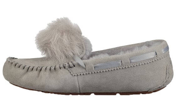 Мокасины женские UGG Dakota Pom Pom SEL 1019015-SEL