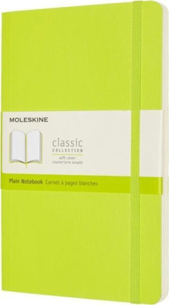 Moleskine Notes MOLESKINE Classic L (13x21 cm) gładki, miękka oprawa, lemon green, 240 stron, zielony