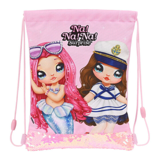 Детский рюкзак-мешок Na!Na!Na! Surprise Sparkles Розовый 26 x 34 x 1 cm