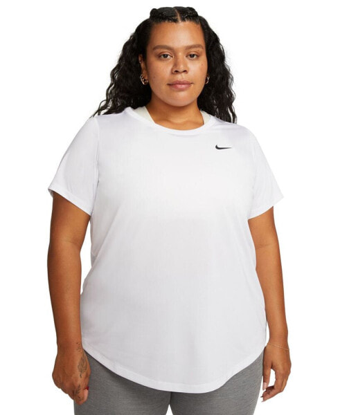 Plus Size Active Dri-FIT Women's Short-Sleeve Logo T-Shirt