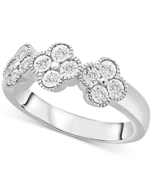 Кольцо Macy's Diamond Quatrefoil