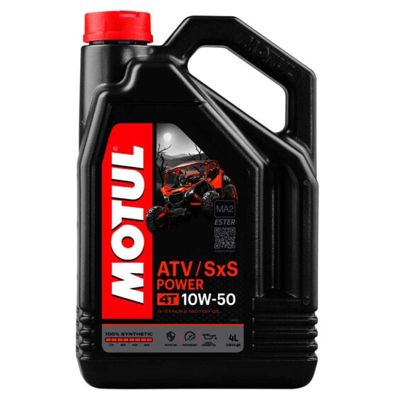 MOTUL ATV SXS Power 4T 10W50 4L Motor Oil