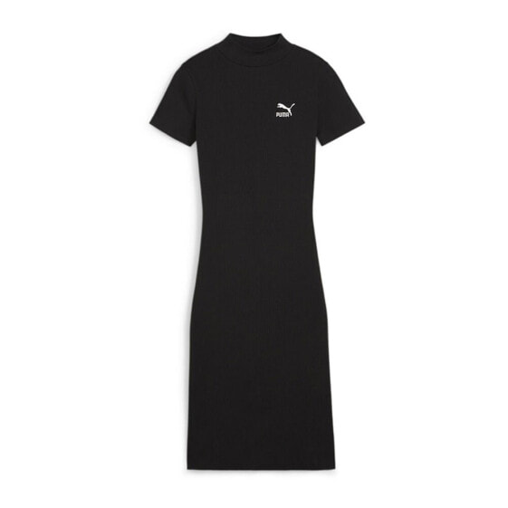 PUMA SELECT Classics Ribbed Short sleeve Dress