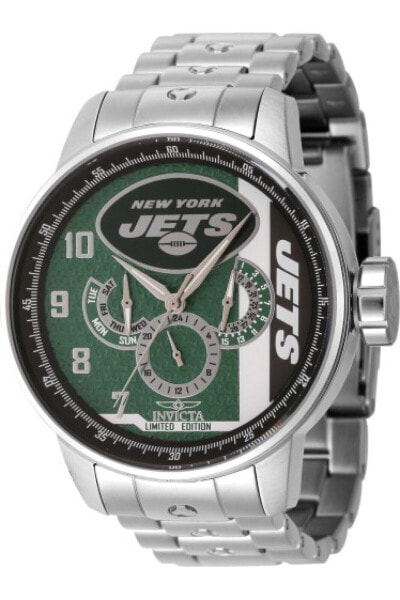 Наручные часы Invicta NFL New York Jets для мужчин - 48мм. Сталь (45136)