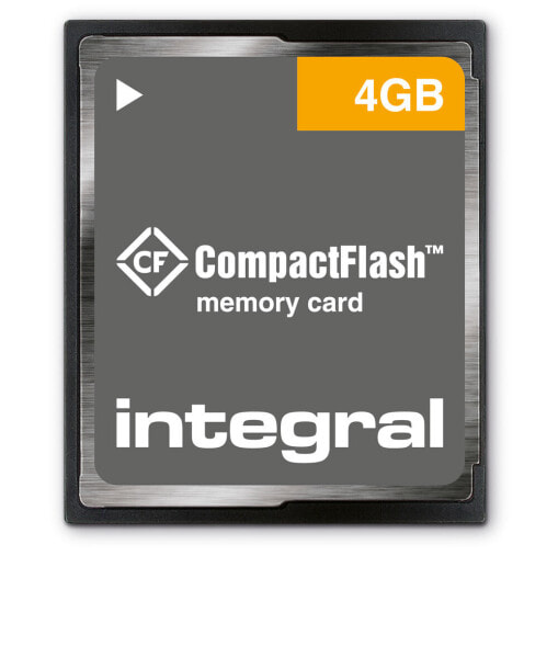 Integral COMPACT FLASH 4GB - CompactFlash (CF Typ 1/CF+)