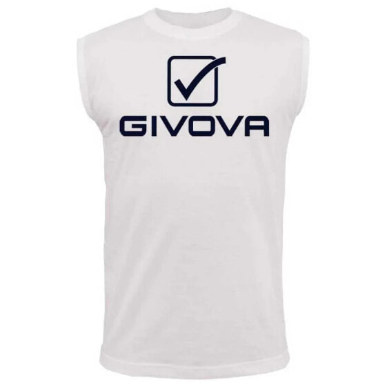 GIVOVA Logo Big sleeveless T-shirt