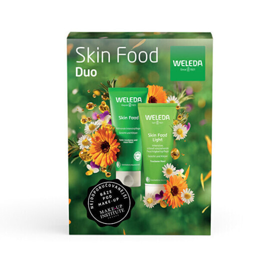 Weleda Skin Food Duo Набор:  Универсальный питательный крем 30 мл  + Увлажняющий и питательный крем 30 мл