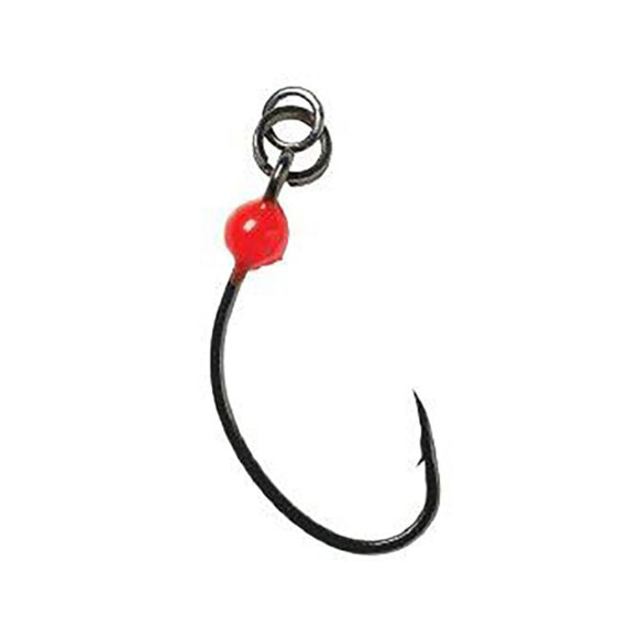Крючки для рыбалки Savage Gear GPS 1X Ring Rigged Hotspot Spaded Hook 8 штук