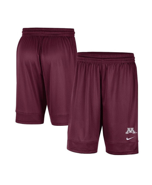 Men's Maroon Minnesota Golden Gophers Fast Break Team Performance Shorts