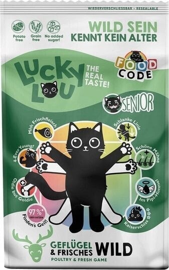 Lucky Lou Lucky Lou Food Code Lifestage Senior Geflugel & Wild 750g