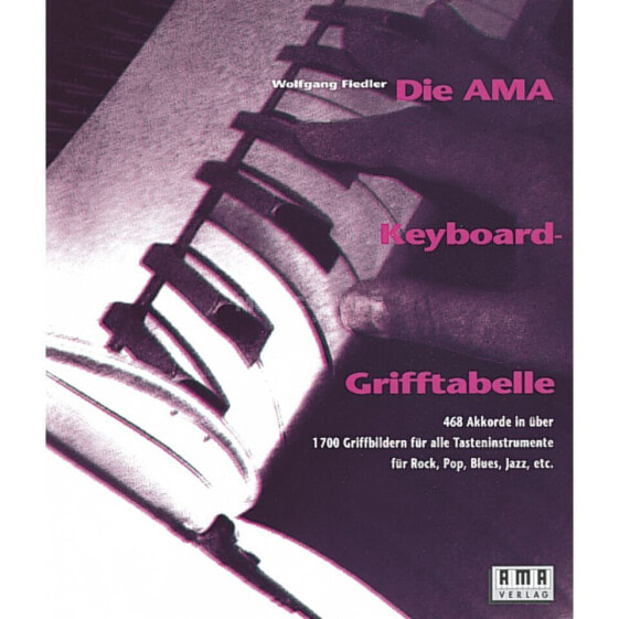 AMA Verlag Fingering Chart for Keyboard Wolfgang Fiedler