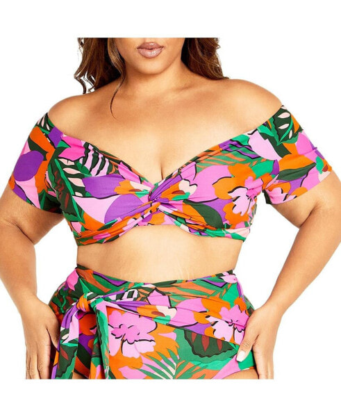 Women's Sicilia Underwire Print Bikini Top