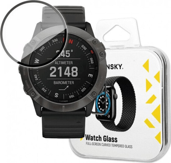 Wozinsky Wozinsky Watch Glass hybrydowe szkło do Garmin Fenix 6X przezroczysty