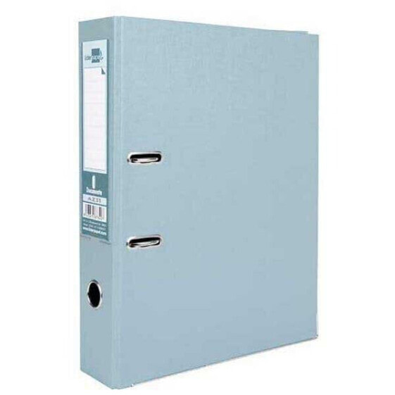 LIDERPAPEL Lever arch file document folio PVC lined with 75 mm spine rado metal compressor