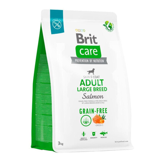 BRIT Adult Dogs Large Breeds Care Grain-Free Adult Salmon 3kg Dog Food