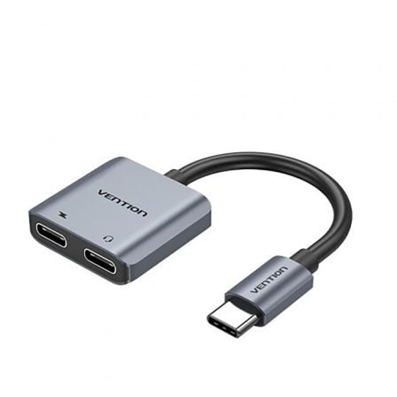 VENTION BGZHA USB-C To 2 USB-C Converter 2 m