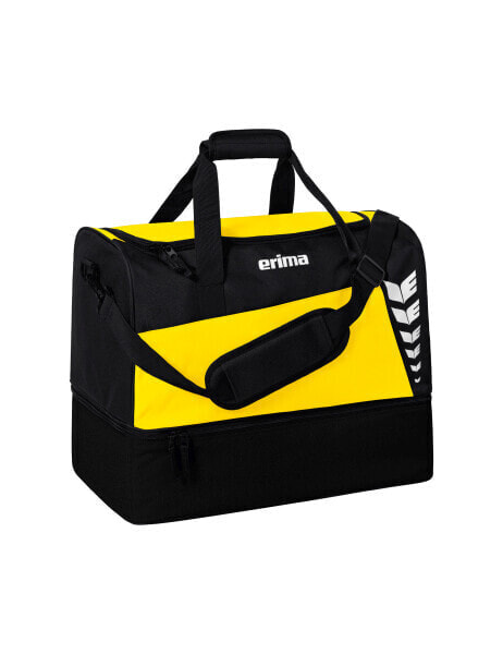 SIX WINGS Sports Bag with Bottom Compartment