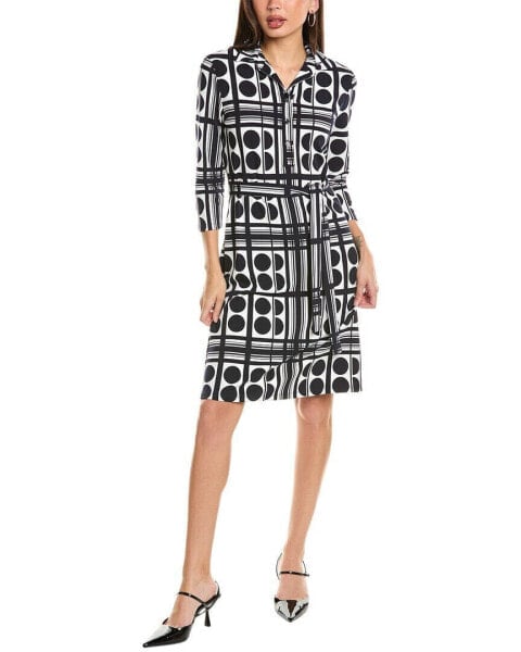 Joseph Ribkoff Tie Waist Shirtdress Women's