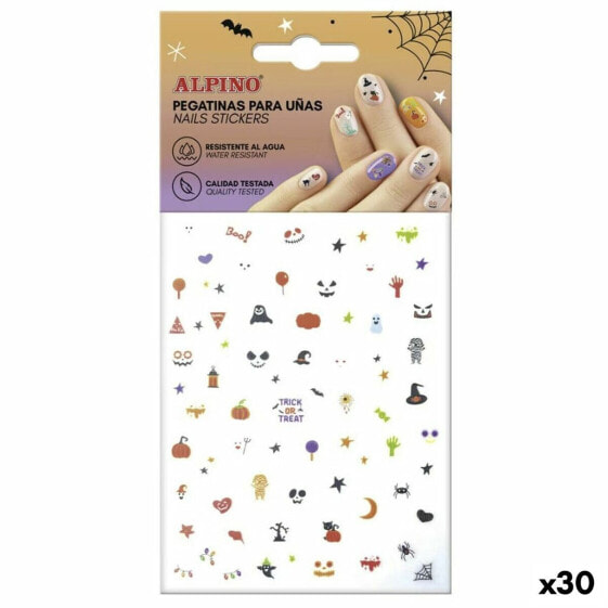 Nail art stickers Alpino Halloween (30 Units)