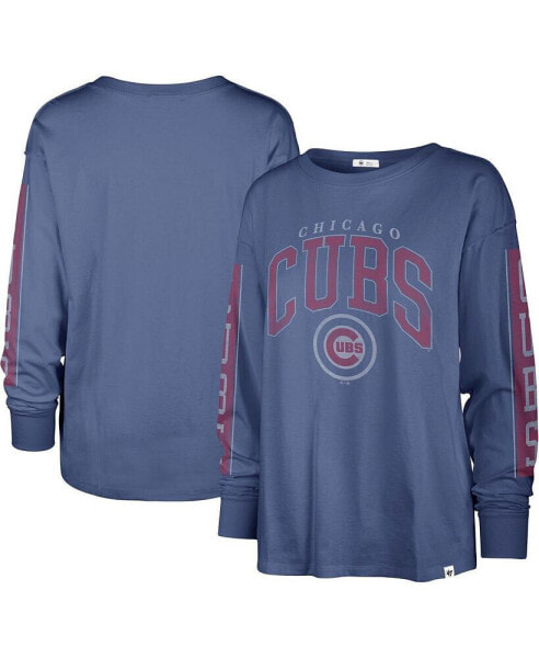 Women's Royal Chicago Cubs Statement Long Sleeve T-shirt
