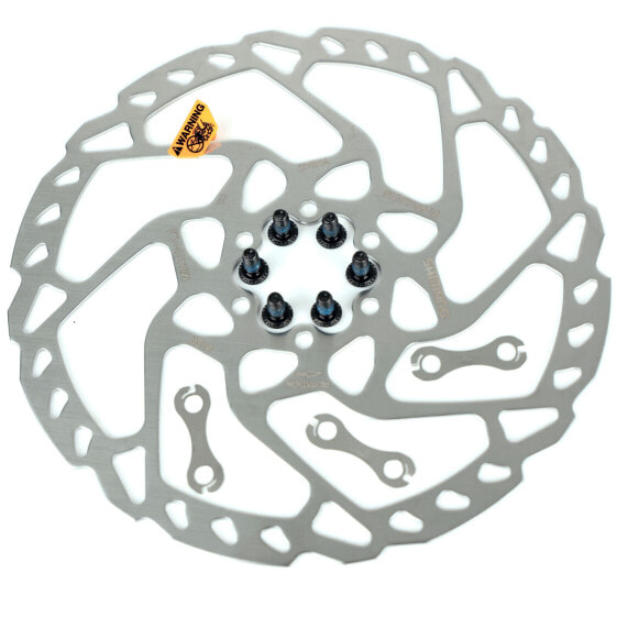 Shimano RT66 6-bolt Disc Brake Rotor, 180mm