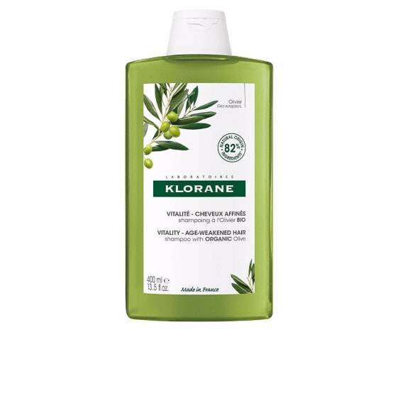 Klorane Vitality Age Weakened Hair Shampoo Шампунь с оливковым маслом для ослабленных зрелых волос 400 мл