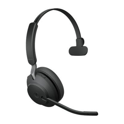 Игровая гарнитура Jabra Evolve2 65 USB-A Black MS Mono - беспроводная - для офиса/колл-центра - 20-20000 Гц - 99.2 г