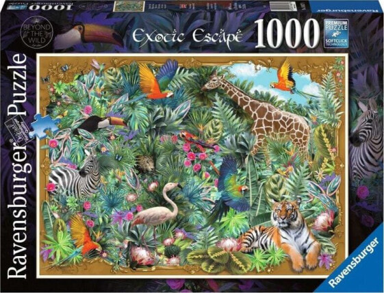 Ravensburger Puzzle 2D 1000 elementów W głębi dziczy