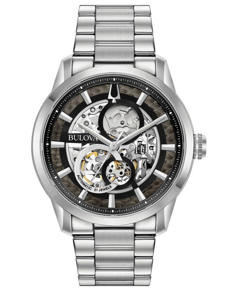 Men's Automatic Sutton Stainless Steel Bracelet Watch 43mm
