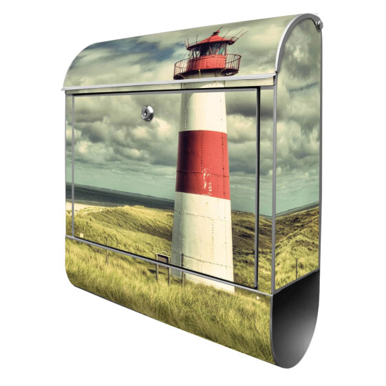 Почтовый ящик banjado Briefkasten Stahl Leuchtturm Sylt