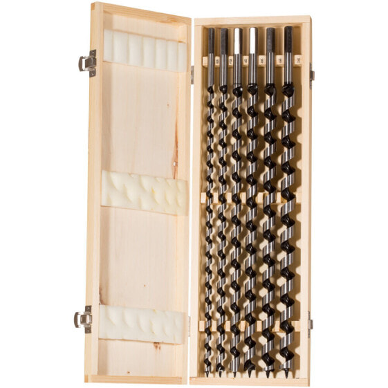 fischer 551426 - Drill - Spiral cutting drill bit - 2 cm - Hardwood - Softwood - Wood - 6 pc(s) - 10 - 12 - 14 - 16 - 18 - 20