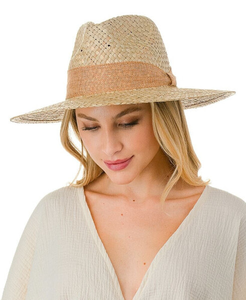 Trim Detail with Straw Panama Hat