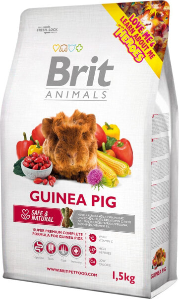 Корм для грызунов Brit ANIMALS 1,5 кг ХРСТЯЩИЙся完整ный
