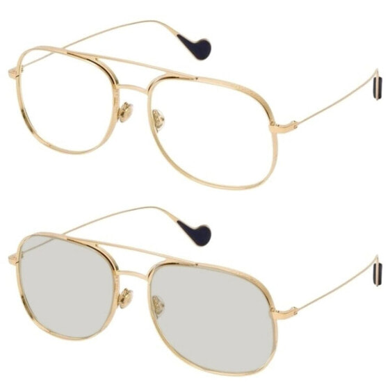 Unisex Sunglasses Moncler PHOTOCHROMIC SHINY PALE GOLD