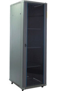 Intellinet Network Cabinet - Free Standing (Standard) - 42U - Usable Depth 123 to 573mm/Width 503mm - Black - Assembled - Max 1500kg - Server Rack - IP20 rated - 19" - Steel - Multi-Point Door Lock - One Lock Per Side Panel - Three Year Warranty - Freestanding rack