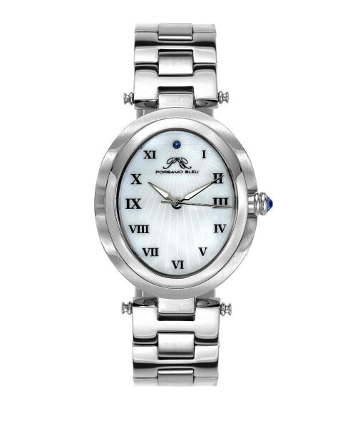 Women's South Sea Oval Stainless Steel Bracelet Watch 105ESSO