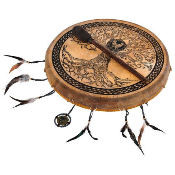 Terre Shaman Drum Cow Skin Tree 50