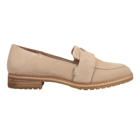 TOMS Mallory Loafers Womens Beige Flats Casual 10019203T