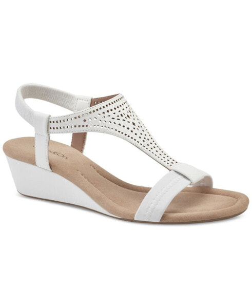 Women's Step N Flex Vacanzaa Wedge Sandals, Created for Macy's