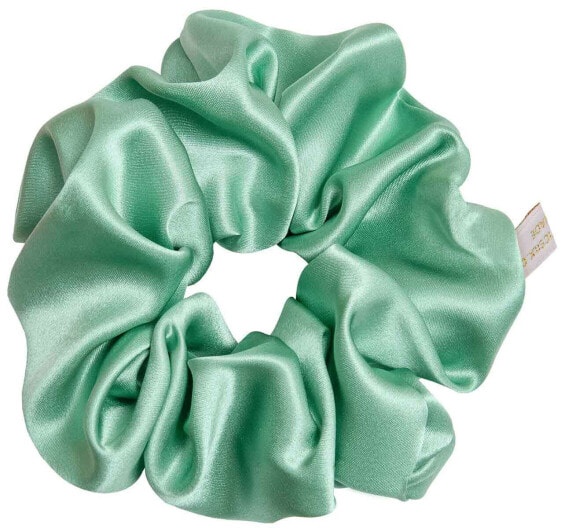 Pure Mulberry Silk Scrunchie Jade