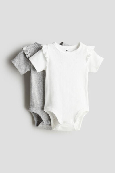 2-pack Pointelle Bodysuits