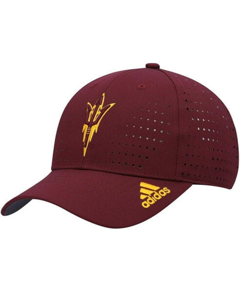 Men's Maroon Arizona State Sun Devils 2021 Sideline AEROREADY Adjustable Hat