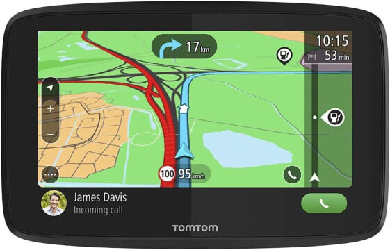 TomTom GO Essential Navigation Device (6 Inch, Avoid Traffic Jams thanks to TomTom Traffic, Map Updates Europe, Hands-Free Calling, Updates via Wi-Fi, TMC)