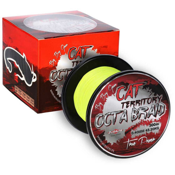 MIKADO Cat Territory Octa Braided Line 300 m