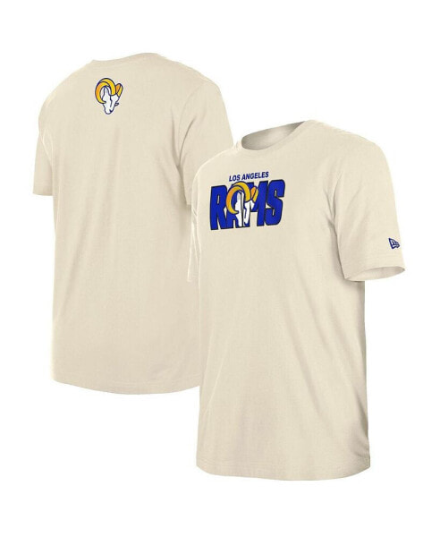 Men's Cream Los Angeles Rams 2023 NFL Draft T-shirt