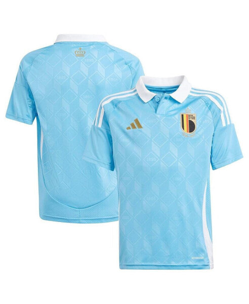 Big Boys and Girls Blue Belgium National Team 2024 Away Replica Jersey