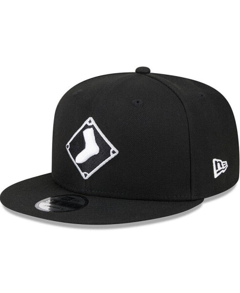 Men's Black Chicago White Sox 2024 Batting Practice 9FIFTY Snapback Hat